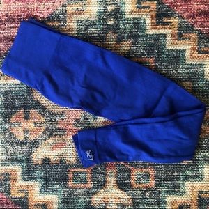 Royal blue set active leggings
